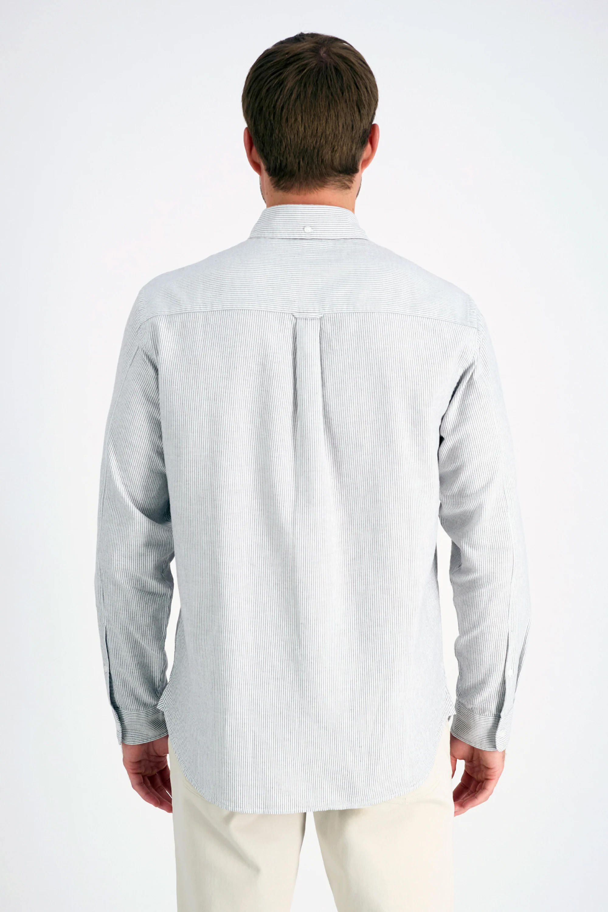 Mustang® Long Sleeve Oxford Stripe Shirt