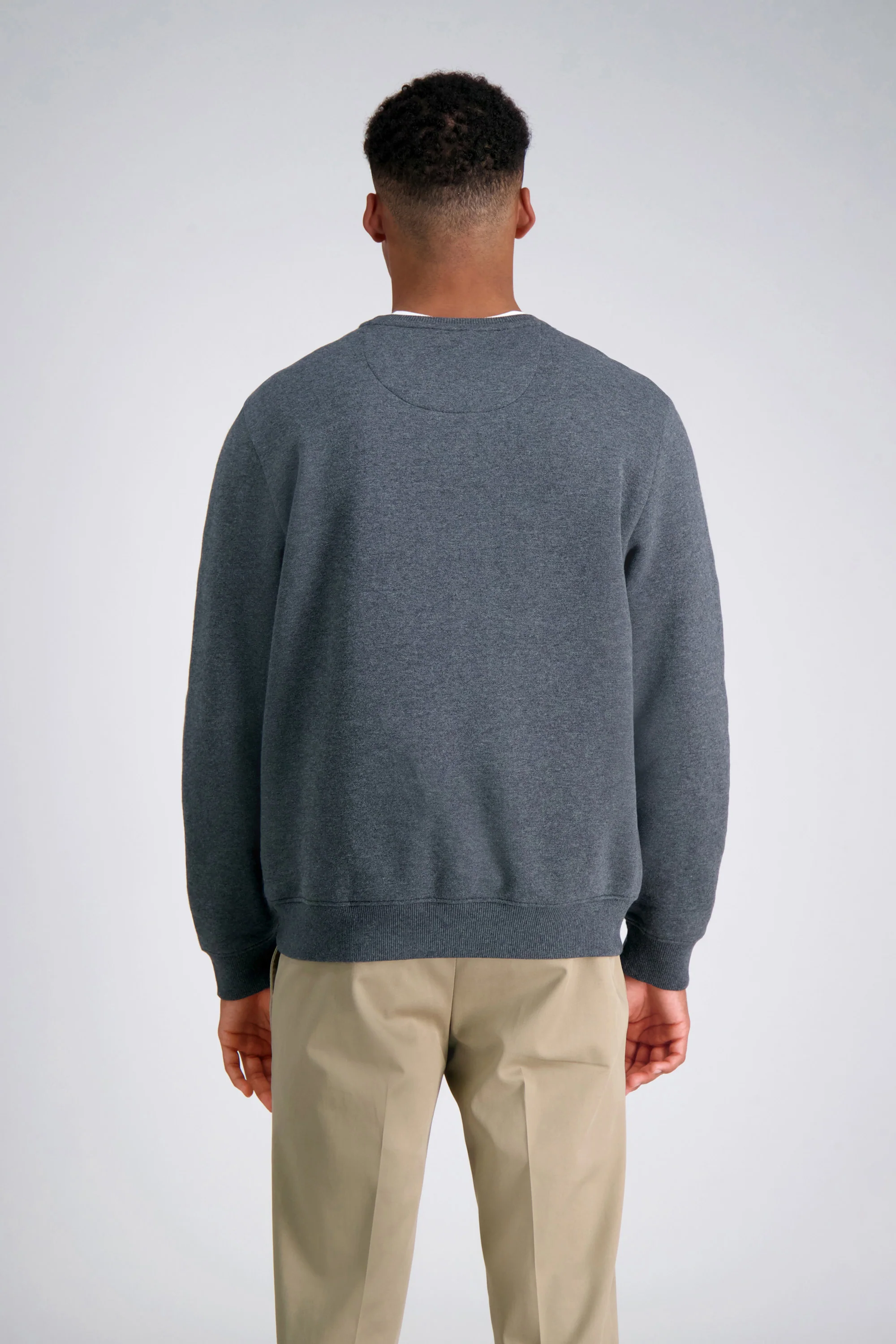 Pullover Fleece Sweatshirt - Charcoal Heather