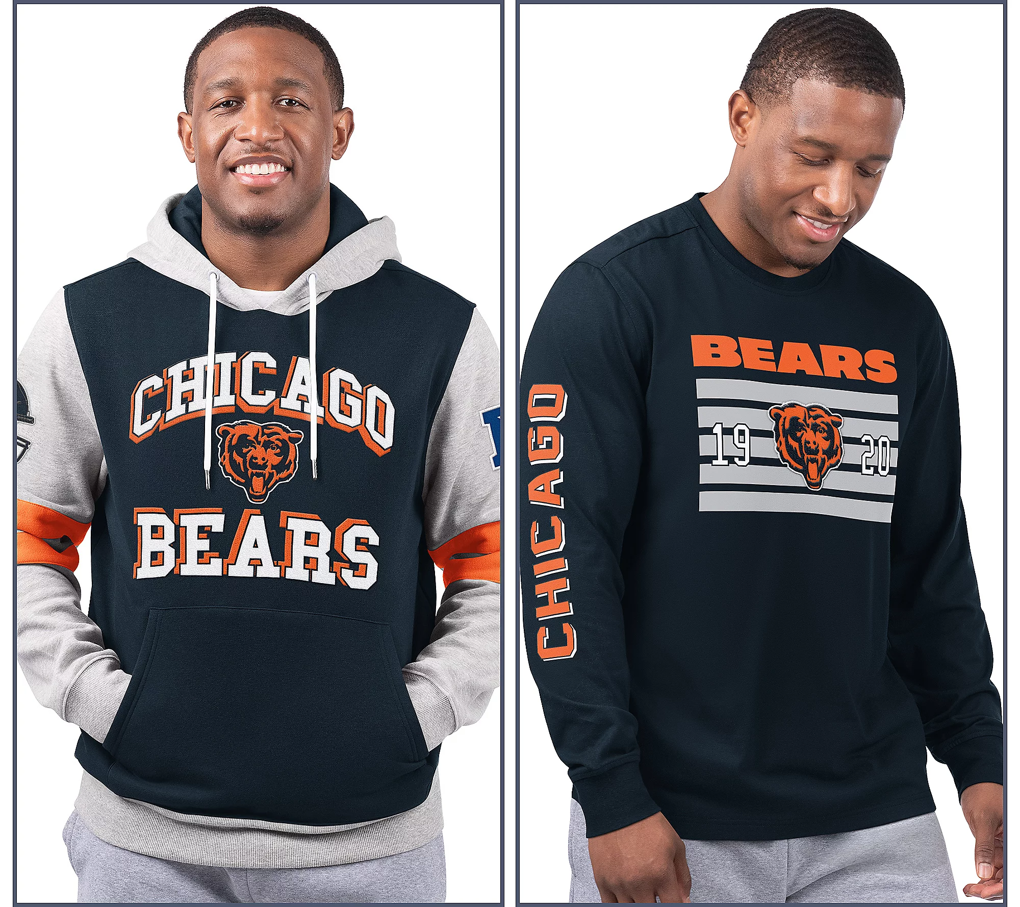 🎉Limited Time Promotion💝Only Today Buy 2 Get 2 Free ✨NFL Long Sleeve Tee & Pullover Hoodie Set