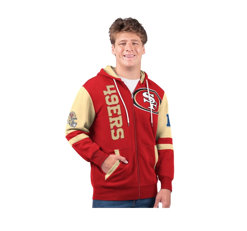 🎉Limited Time Promotion💝Only Today Buy 2 Get 2 Free ✨NFL Full Zip Hooded Sweatshirt