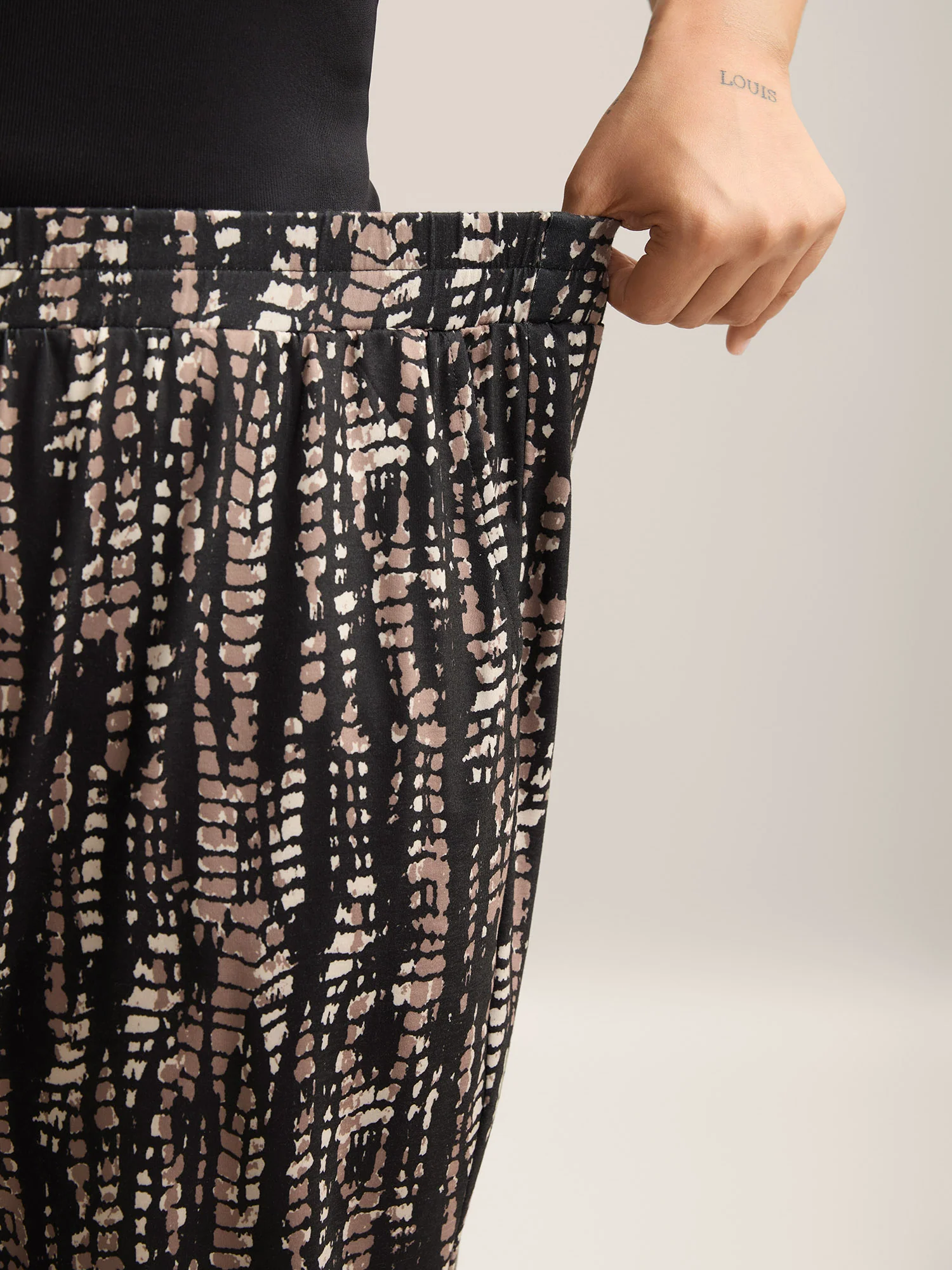 Tie-Dye Pull-On Jogger Pants