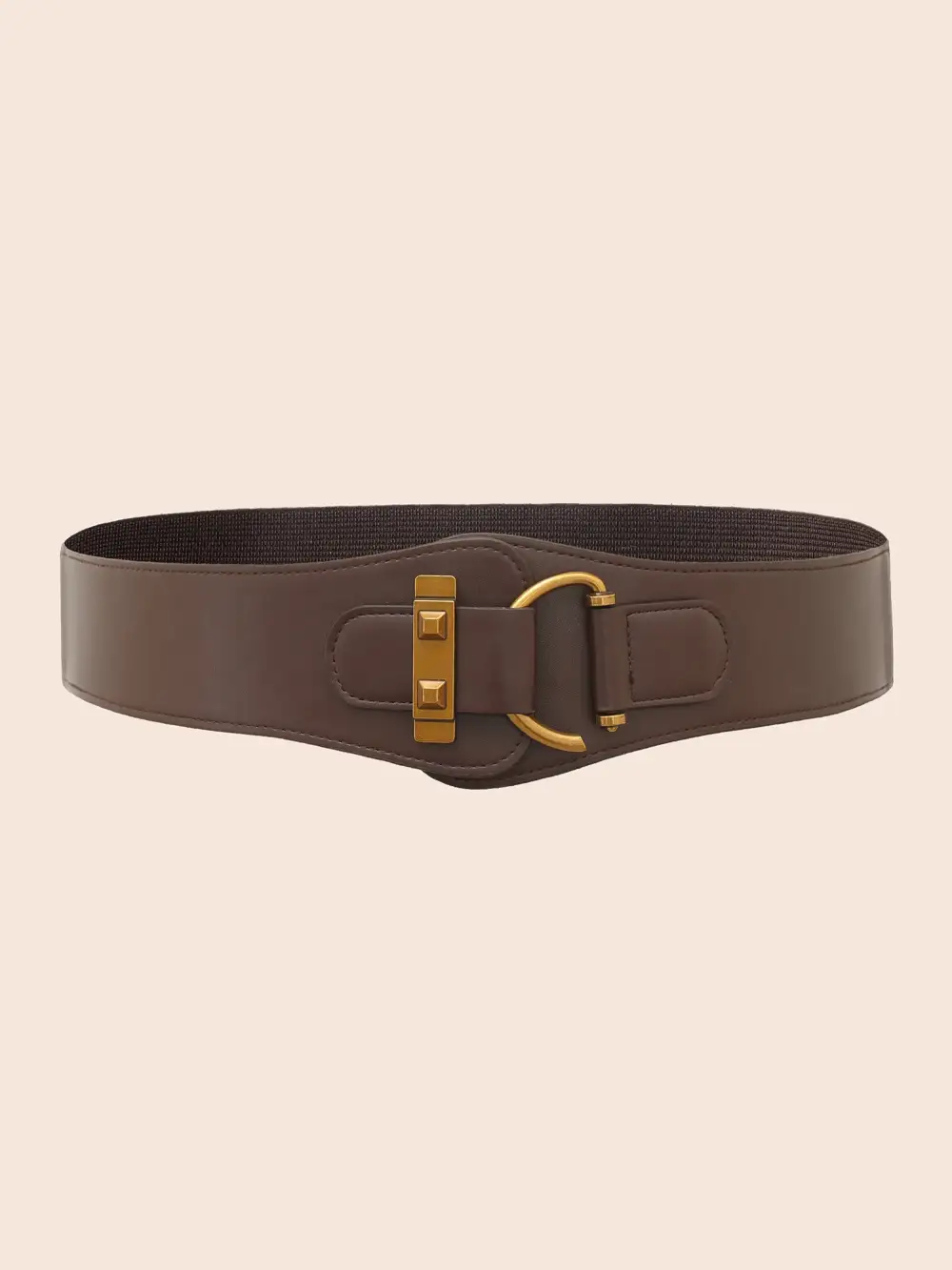 Retro Elastic Without Holes Belt