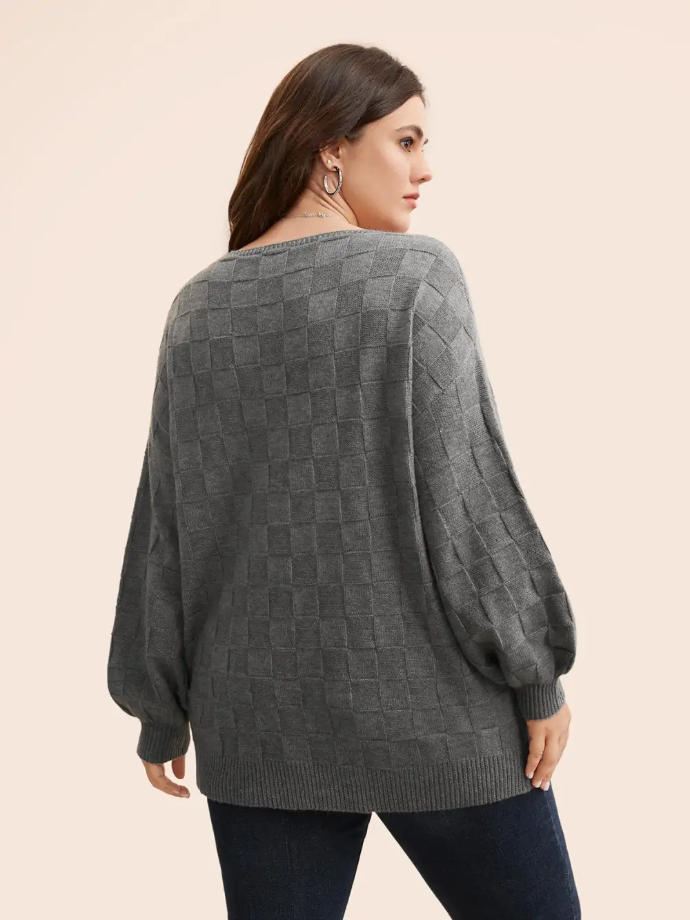 Supersoft Essentials Textured Batwing Sleeve Pullover