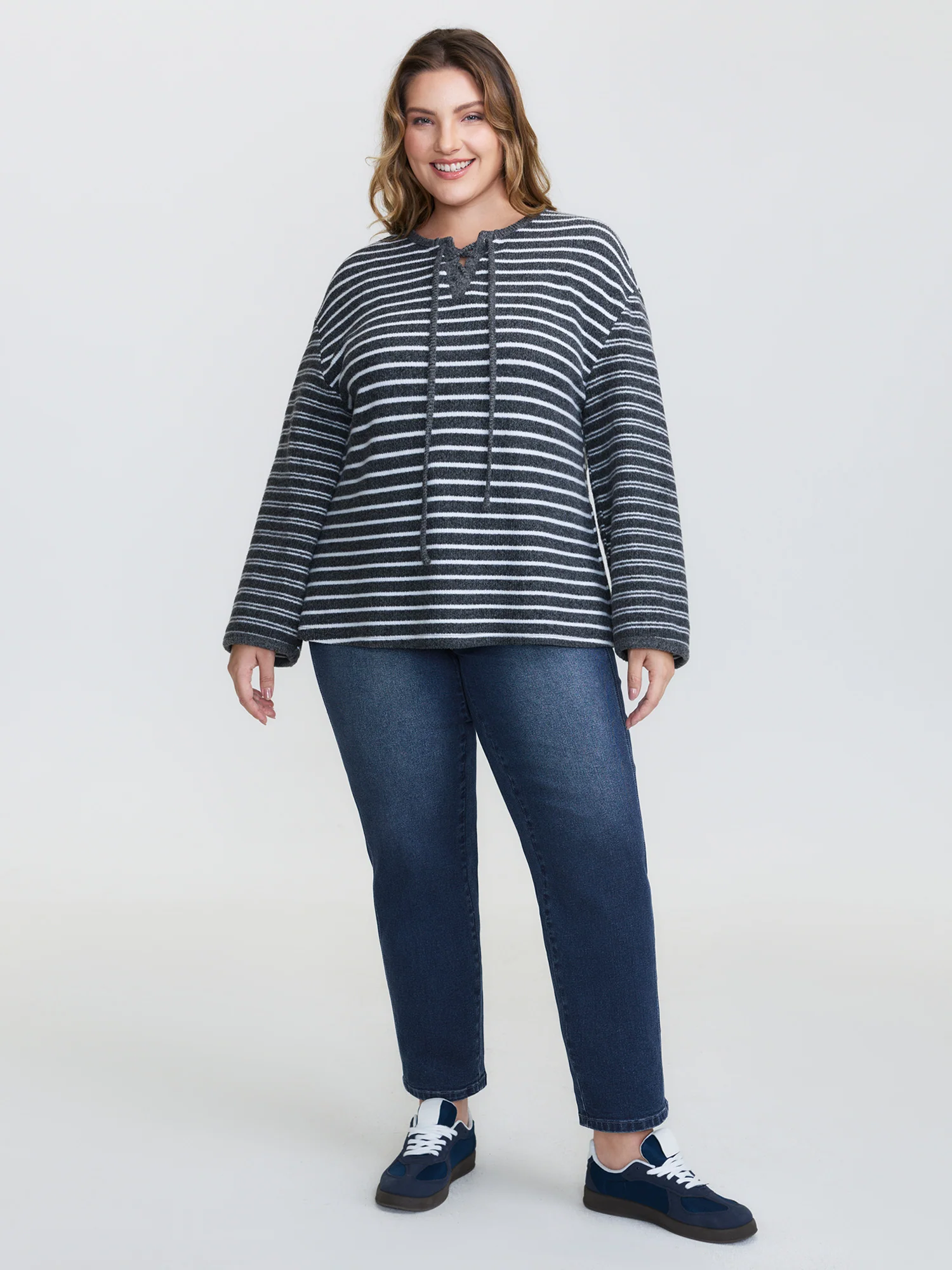 Mid-Rise Boyfriend Jeans