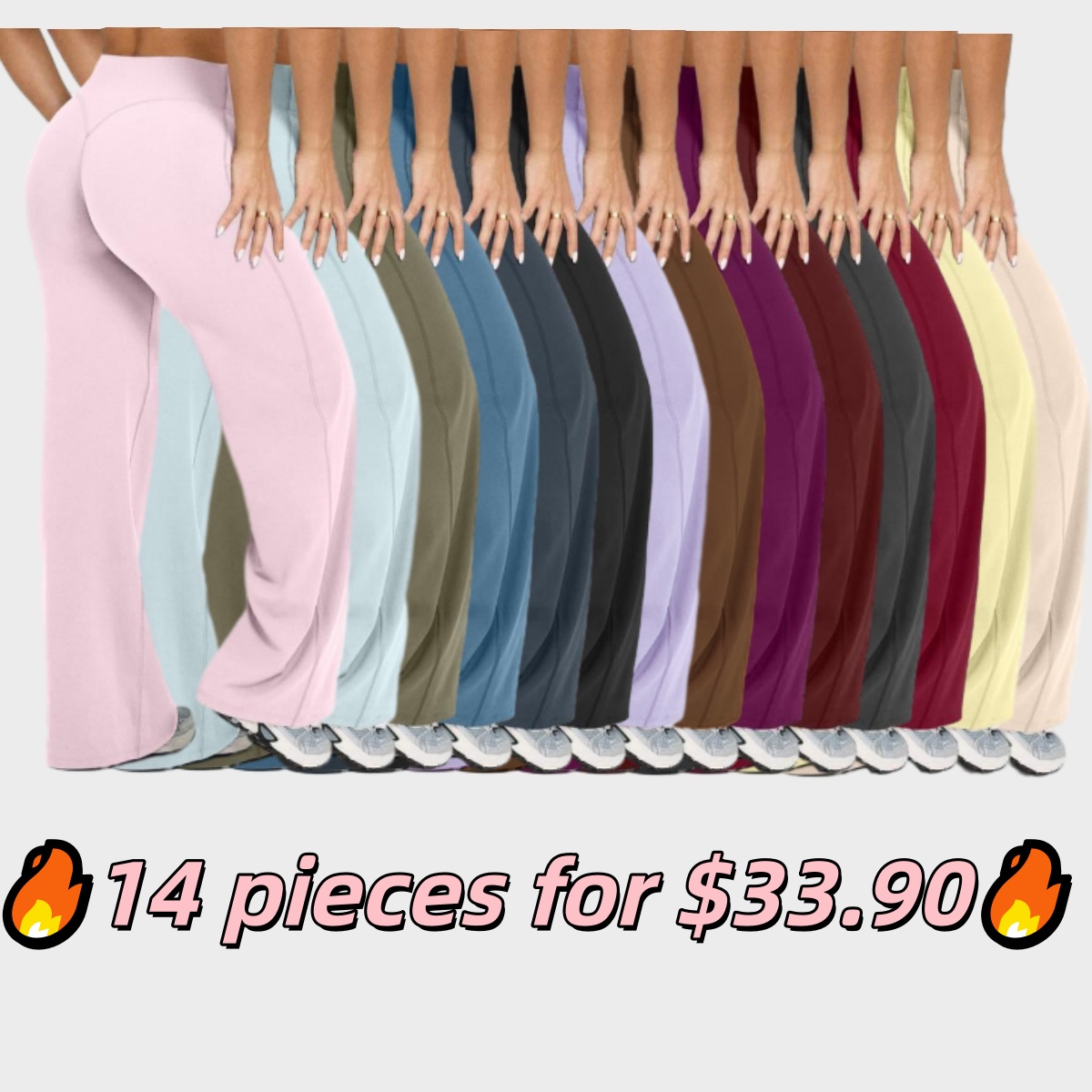💥Clearance Sale-Women's high-waisted loose casual pants