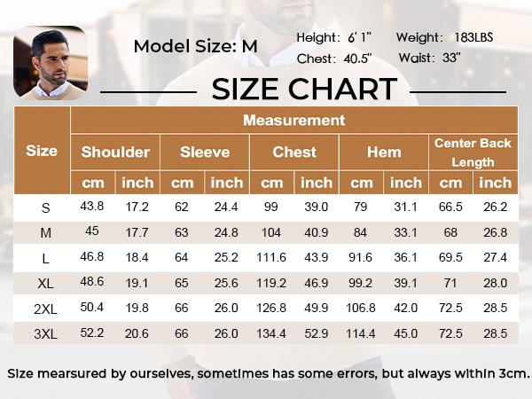 Luigi Men's Crew Neck Sweater, Slim Fit Lightweight Knitted Pullover for Fall & Winter