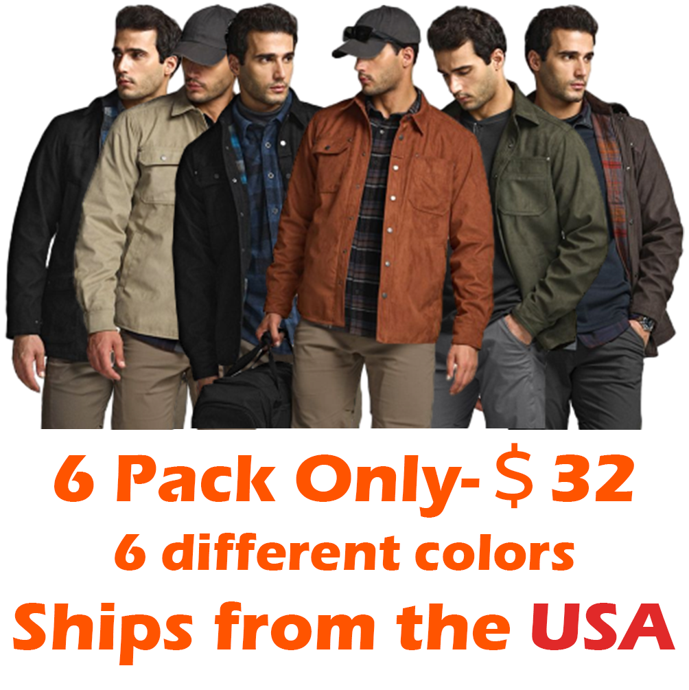 Suede Outdoor Classic Shirt Jacket