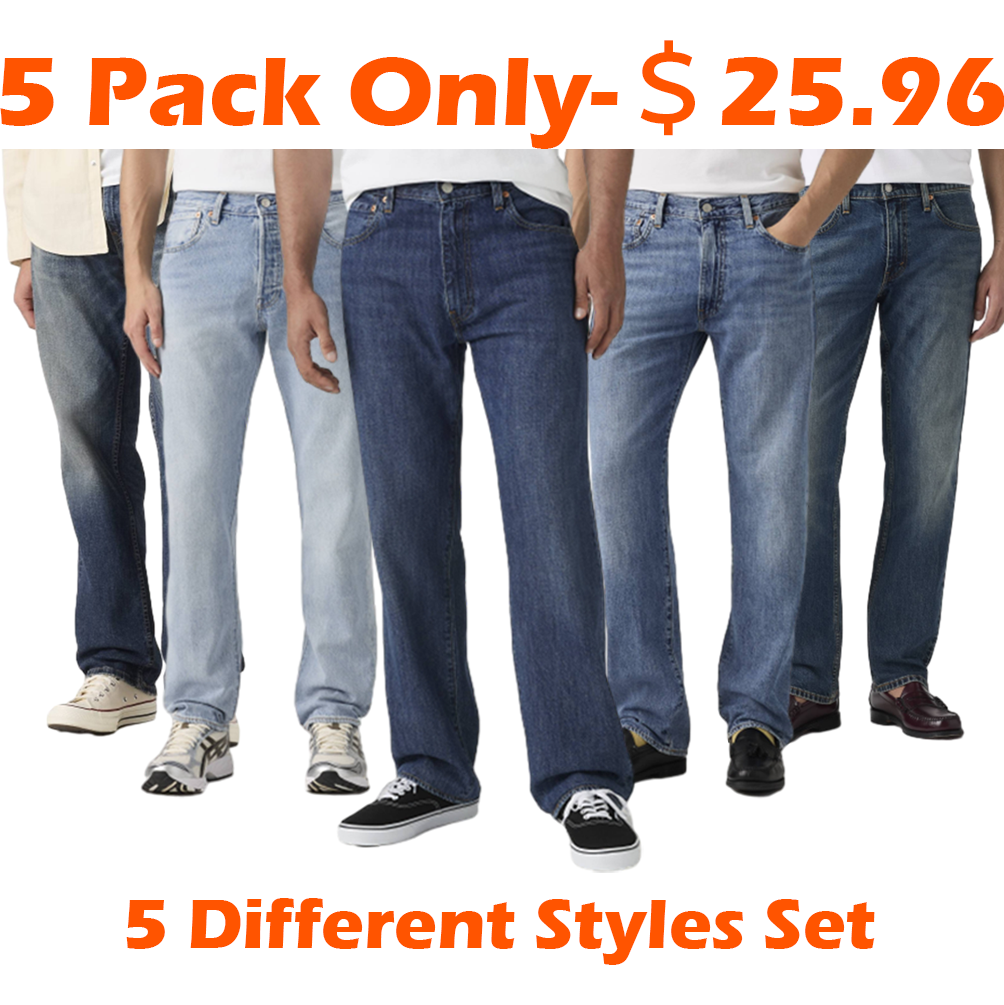 MEN'S RELAXED FIT JEANS