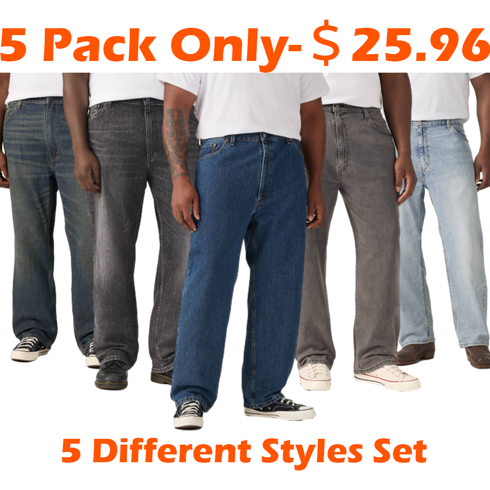 Relaxed fit jeans（big-tall）