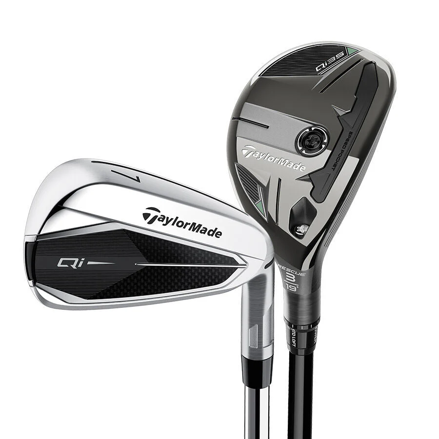 TaylorMade Golf Mens Qi35 Combo Iron Set Steel Shafts