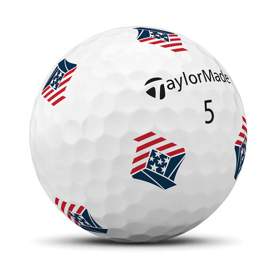 TaylorMade 2024 TP5 pix 3.0 USA White Golf Balls (1 Dozen)