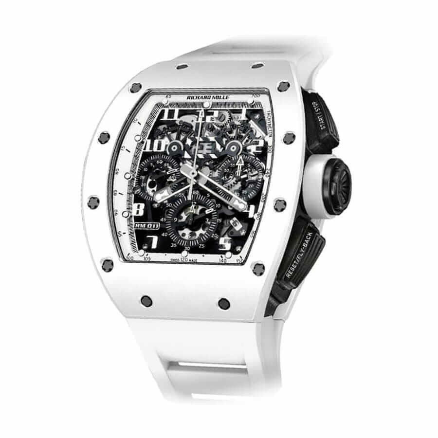 Richard Mille RM 011 “White Ghost” Chronograph Precision Replica Edition