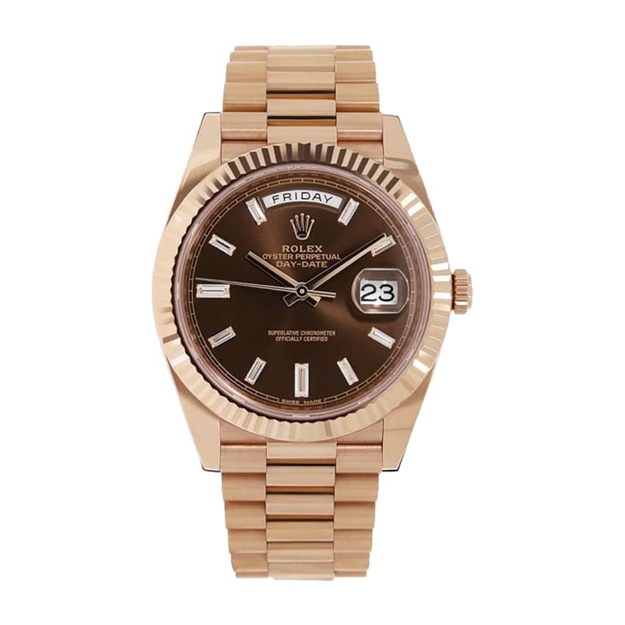 Rolex Day-Date 228235 “Chocolate Dial” Luxury Clone Quality