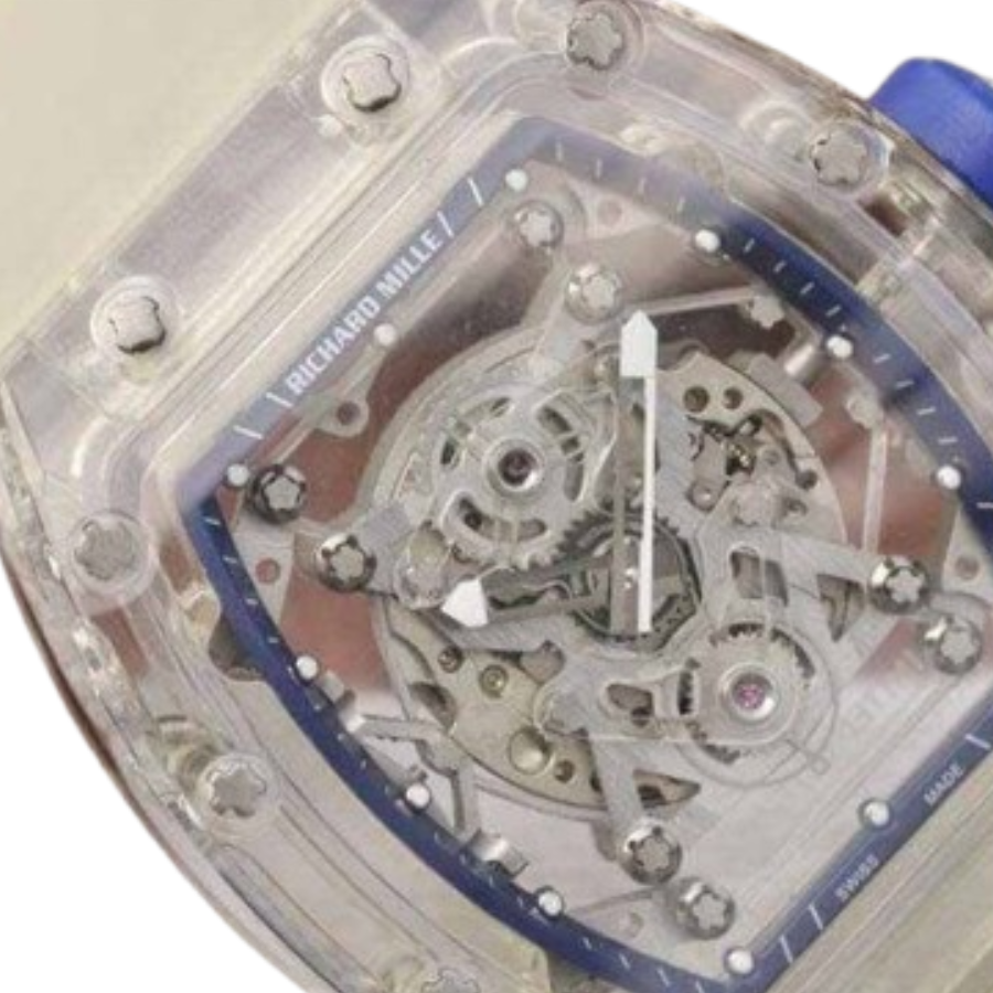Richard Mille RM 56-02 Tourbillon Transparent Deluxe Replica Edition