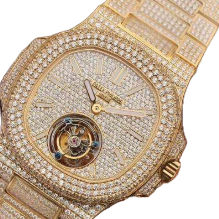 Patek Philippe Nautilus Tourbillon Yellow Gold 5711 Authentic Copy 1:1
