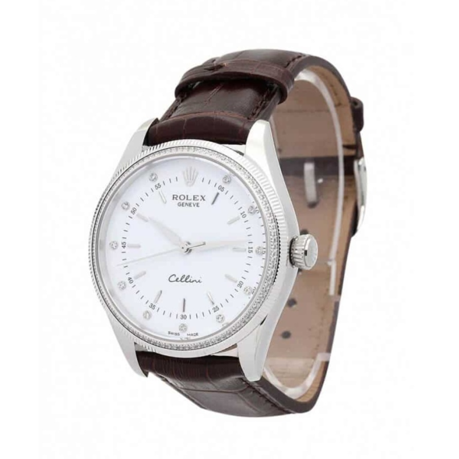 Rolex Cellini Danaos White Dial 4233 Top Grade Clone 1:1