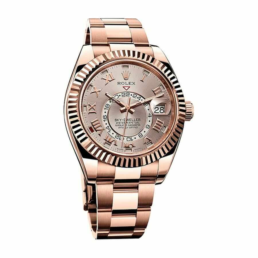 Rolex Sky-Dweller 326935 “Everose Gold” Handcrafted Replica Edition