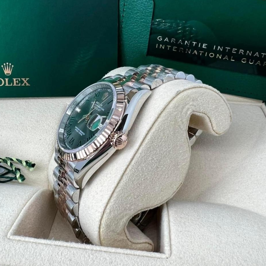 Rolex Datejust 126331 “Everose Rolesor Fluted” Perfect Duplicate 1:1