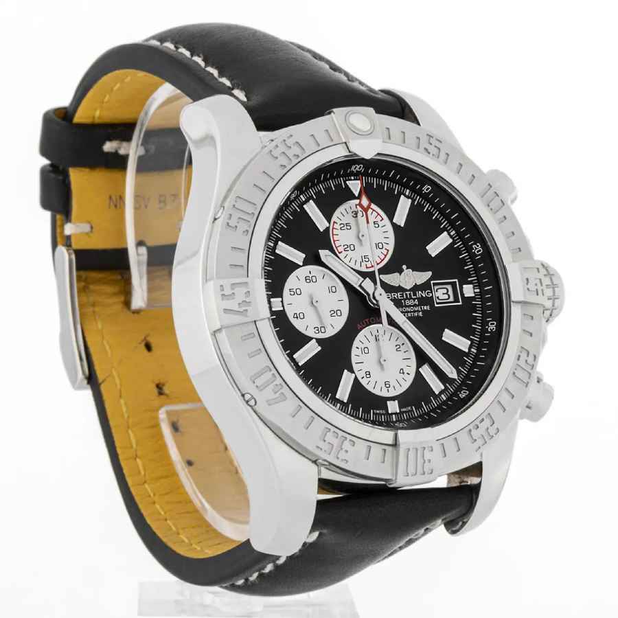 Breitling Super Avenger II A13371 “Black Dial” Exclusive Clone 1:1