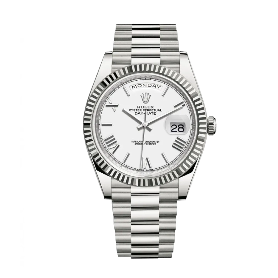 Rolex Day-Date II 218239 “Grey Roman Dial” Elite Clone Edition