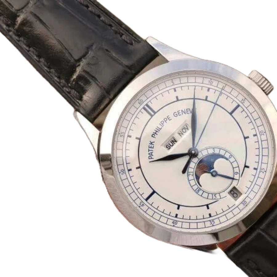 Patek Philippe Complications 5396G-001 “White Gold Silvery Dial” Ultra Clone 1:1