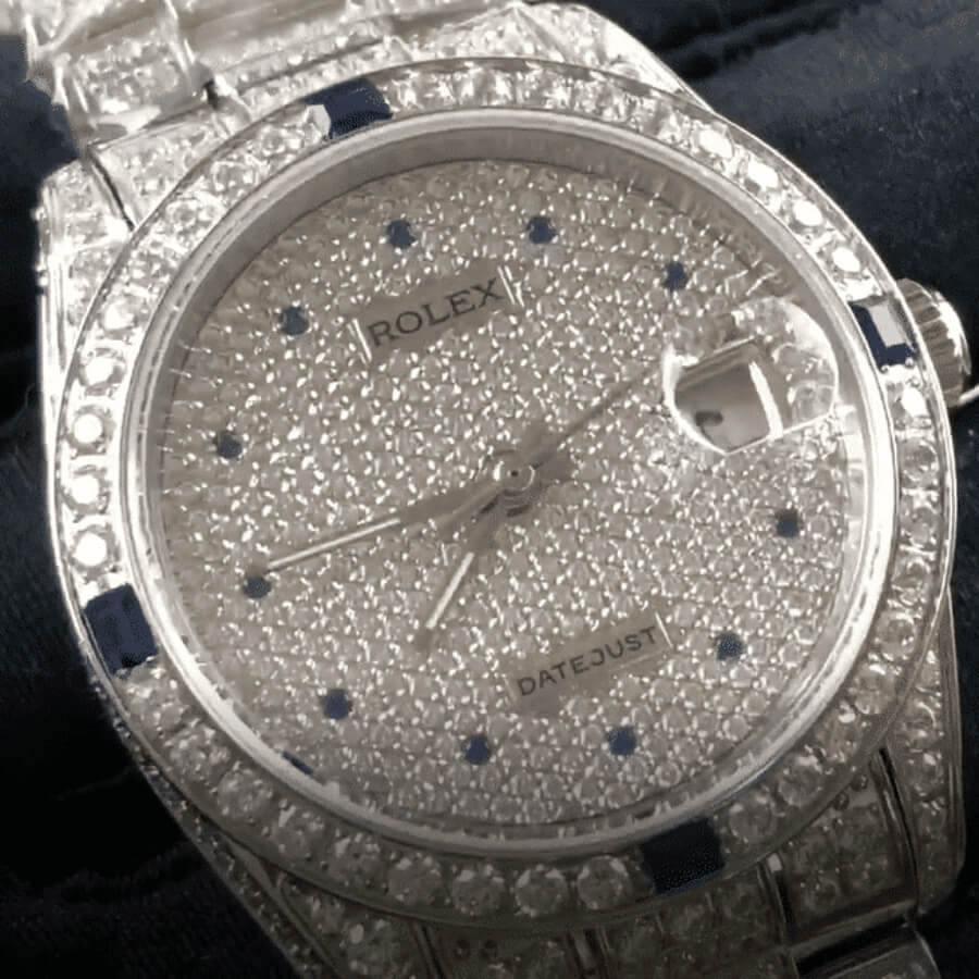 Rolex Datejust 116624 “Oyster Diamond” Masterpiece Clone