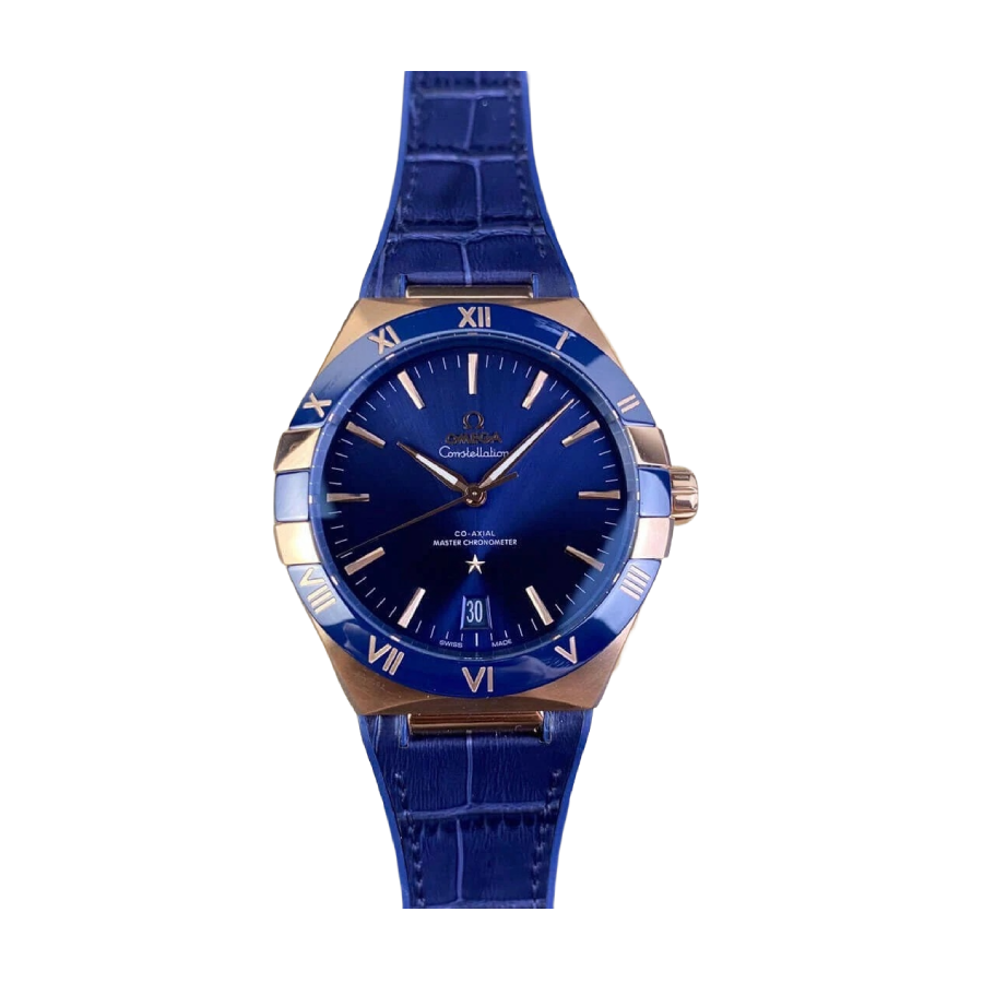 Omega Constellation Blue Strap 131.53.39.20.08.001 Near Original Replica