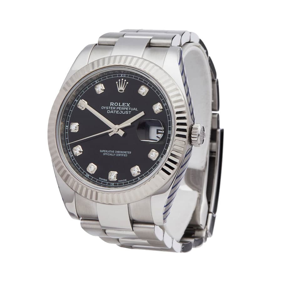 Rolex Datejust Black Diamond 126334 Exact Replica 1:1