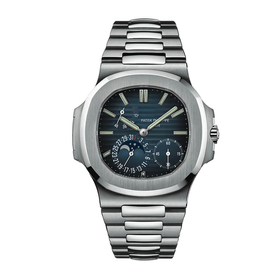 Patek Philippe Nautilus Steel Blue Dial Moon Phase 5712/1A-001 Supreme Replica Edition