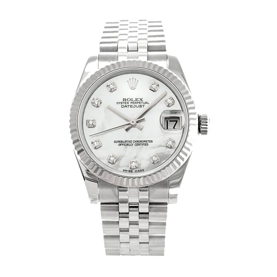 Rolex Datejust 178274 MOP Diamond Dial Swiss Super Clone