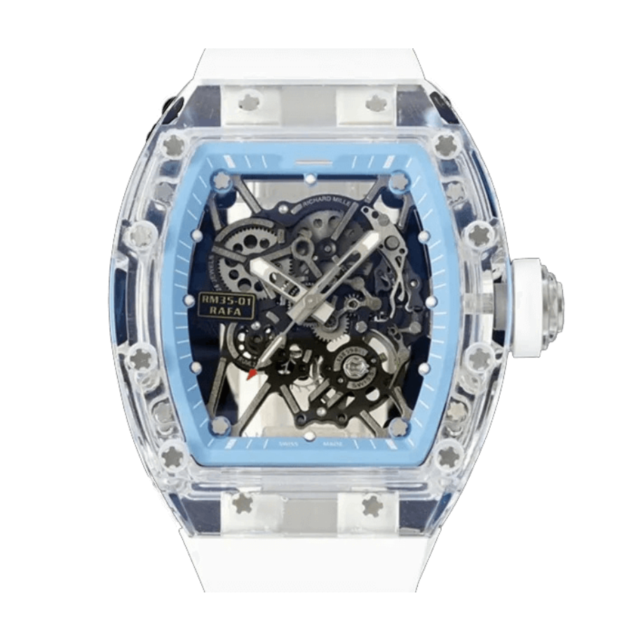 Richard Mille RM 35-01 “Ice Blue Nadal” Elite Clone Edition