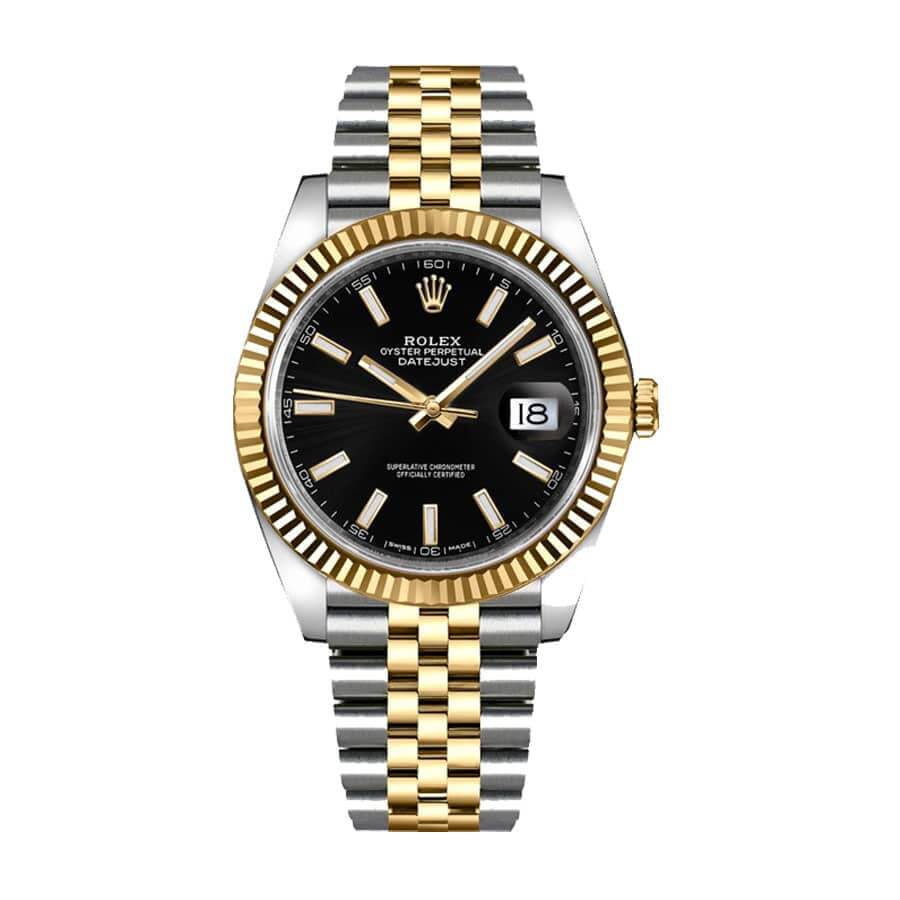 Rolex Datejust 126333 Black Jubilee Premium Replica 1:1