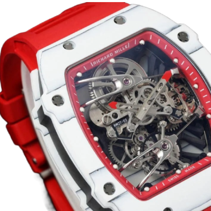 Richard Mille RM 27-02 Tourbillon “Rafael Nadal” Red Rubber Exceptional Replica 1:1