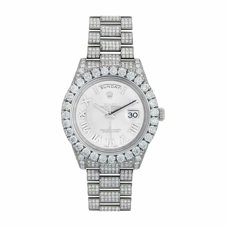 Rolex Day-Date II Diamond-Set Timepiece 218239 True Clone 1:1