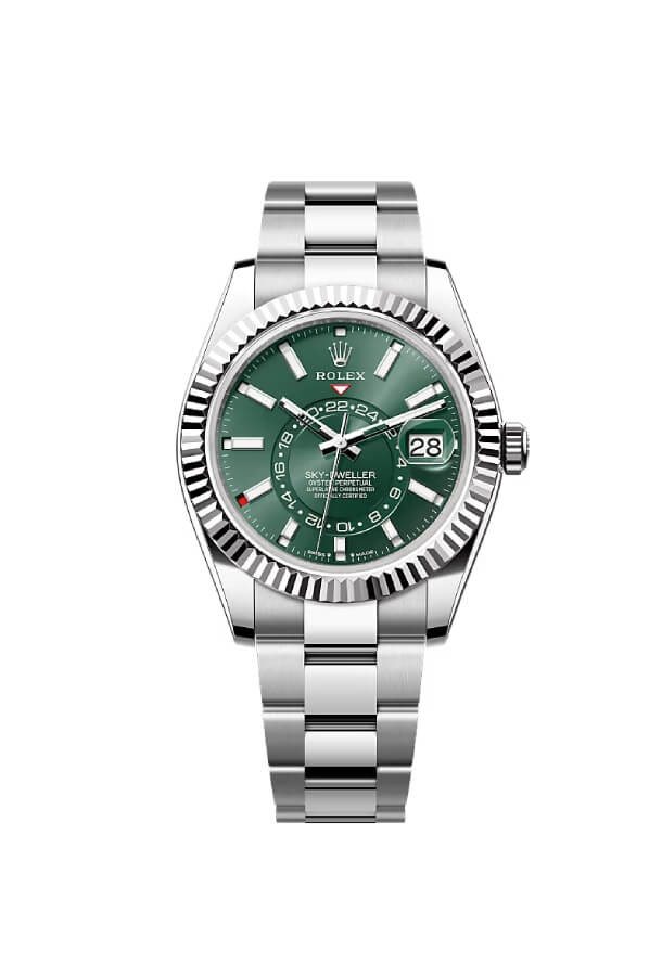 Rolex Sky-Dweller 336934 “Steel, Green” Ultra Detailed Clone
