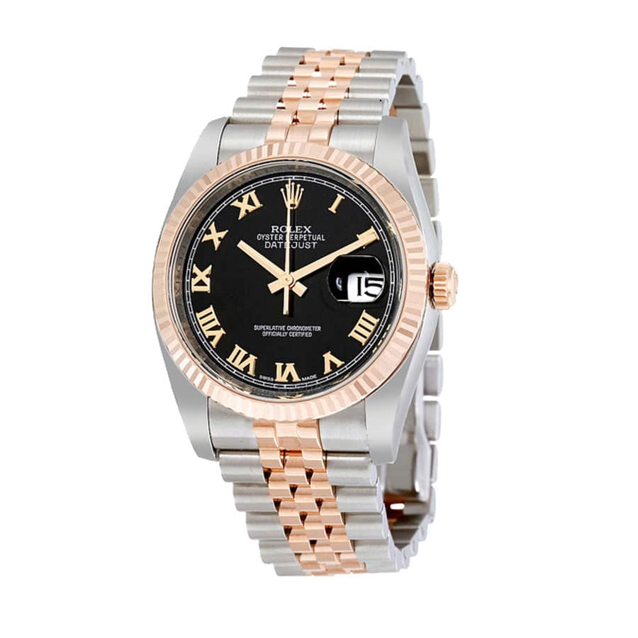 Rolex Datejust 126231-0085 “Black Roman” Precision Clone