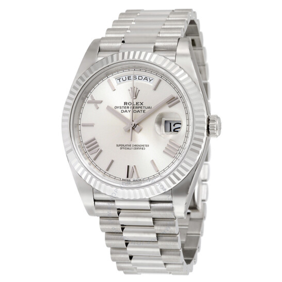Rolex Day-Date II 218239 “Grey Roman Dial” Elite Clone Edition