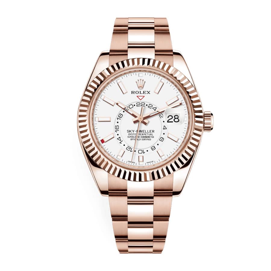 Rolex Sky-Dweller 326935 “Everose Gold” Swiss Super Clone