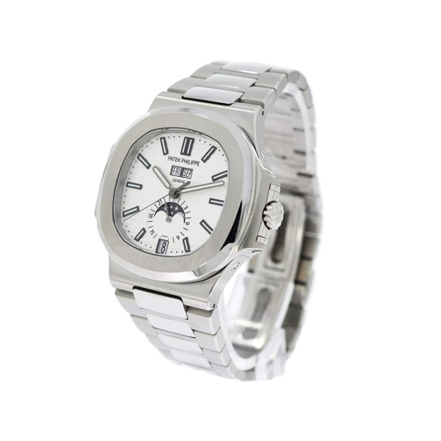 Patek Philippe Nautilus Annual Calendar 5726 “White Dial” Super Accurate Clone