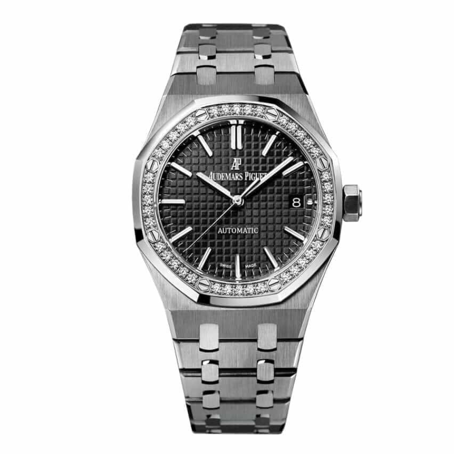 Audemars Piguet Royal Oak 15451ST “Diamond Bezel Silver Dial” Ultra Fine Replica