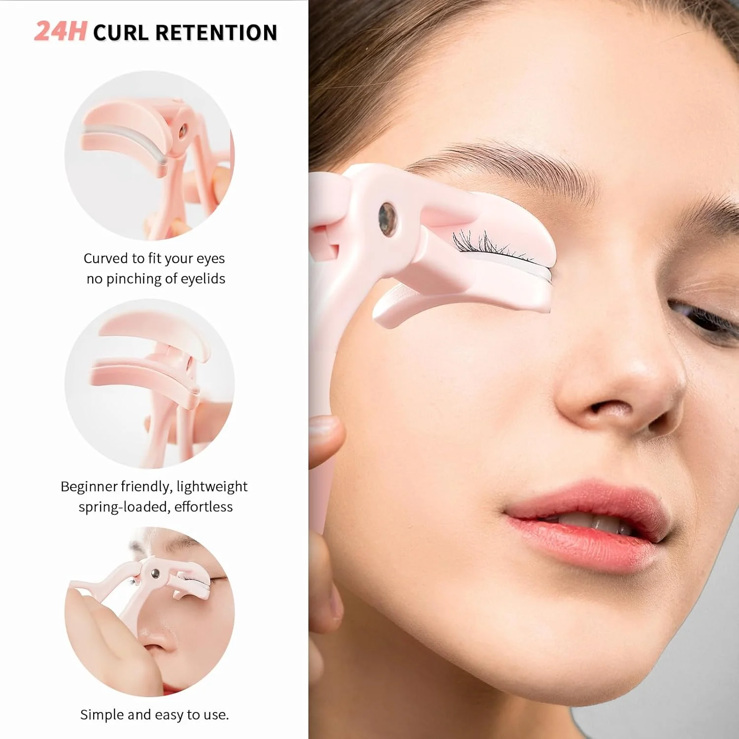 Herbionyx Classic Eyelash Curler with Silicone Pads