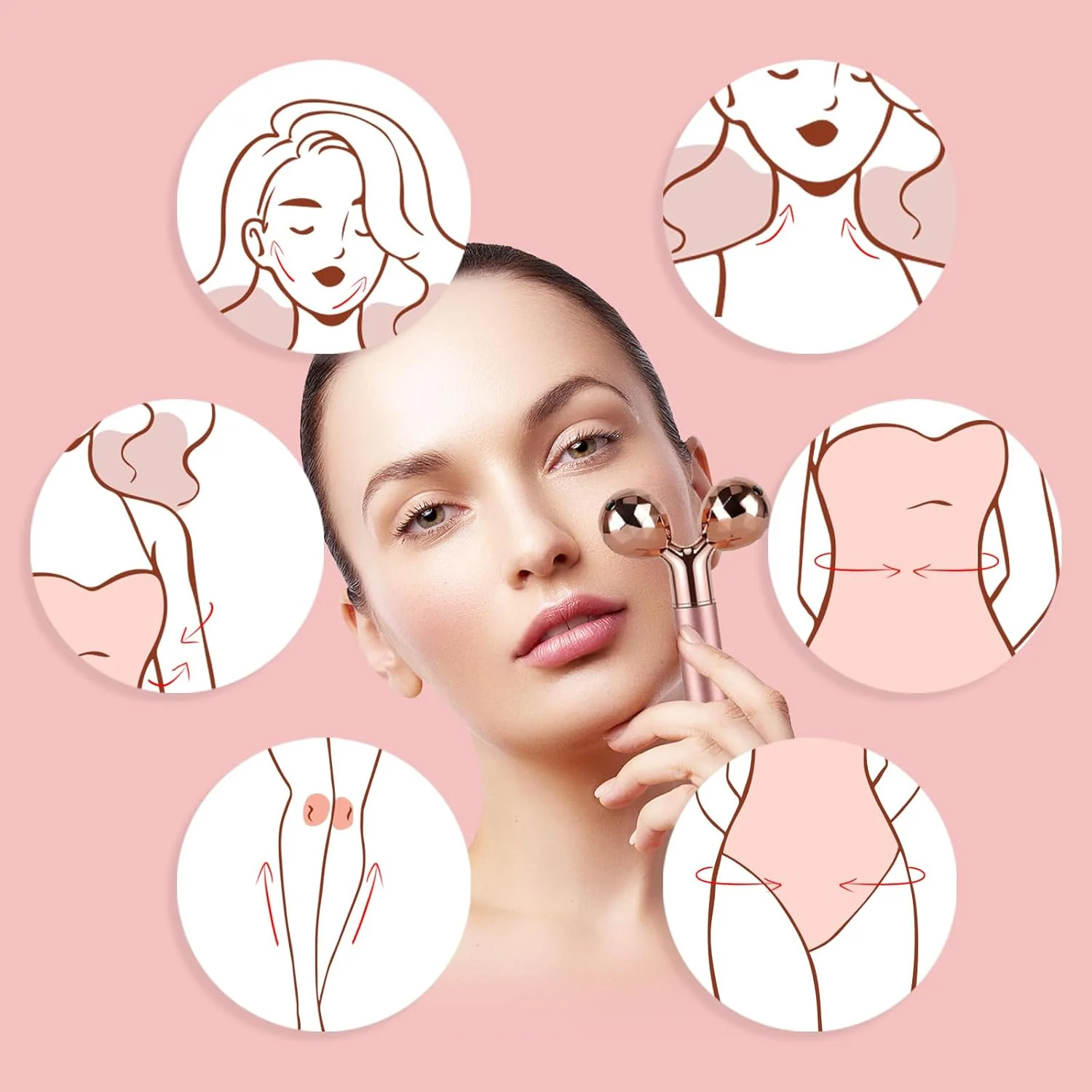 Herbionyx Natural Jade Face Roller