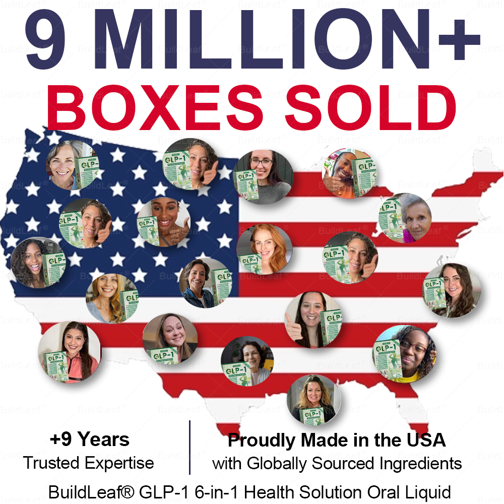 BuildLeaf® GLP-1 8-in-1 Fit & Vital Oral Solution  (Just once a day, visible changes in 7 days) ✅ For obesity,, sleep apnea, gut health, , and more