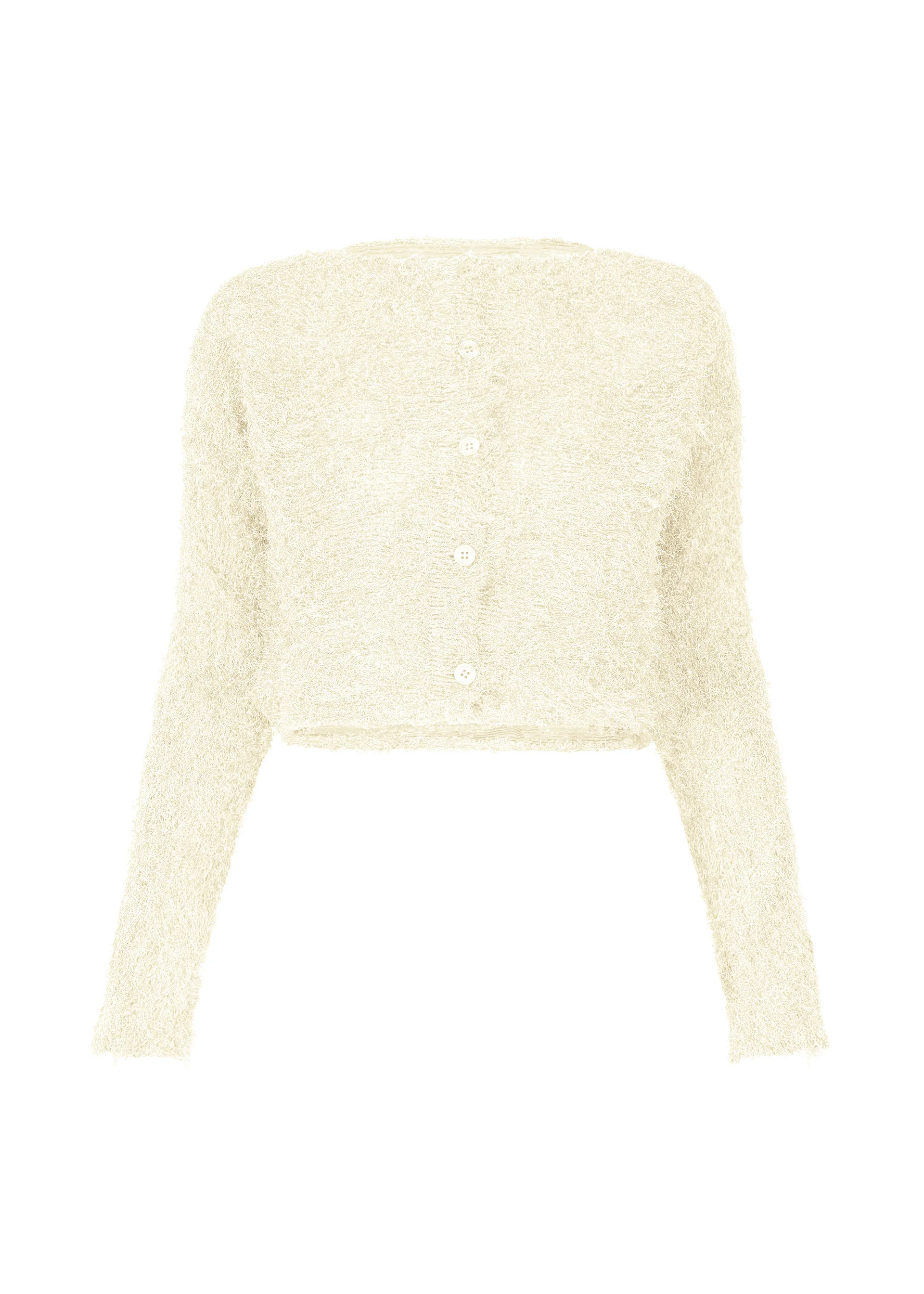 SHIFTED FUZZY PLEATS