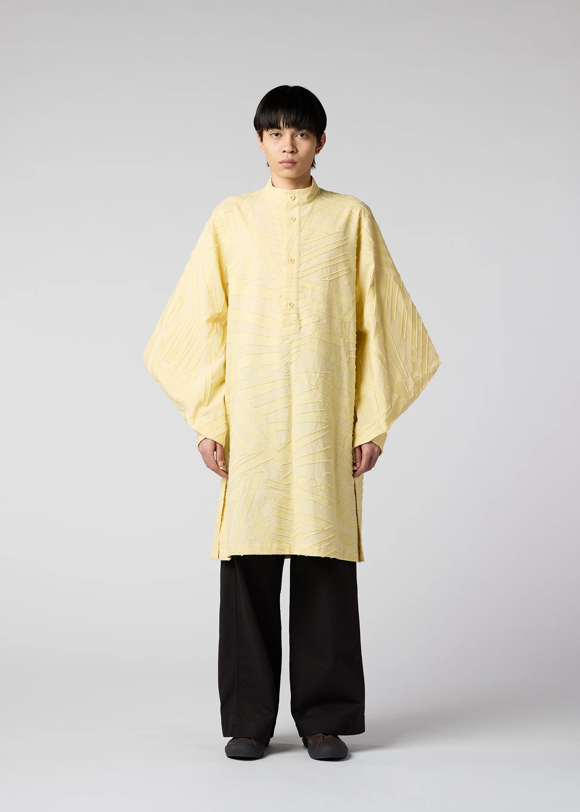 GEOMETRY JACQUARD SHIRT
