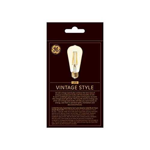 GE LED Vintage Light Bulb ST19