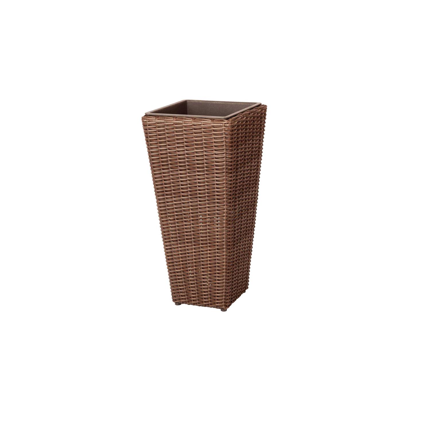 Patio Sense Alto 2-Piece Wicker Planter Set