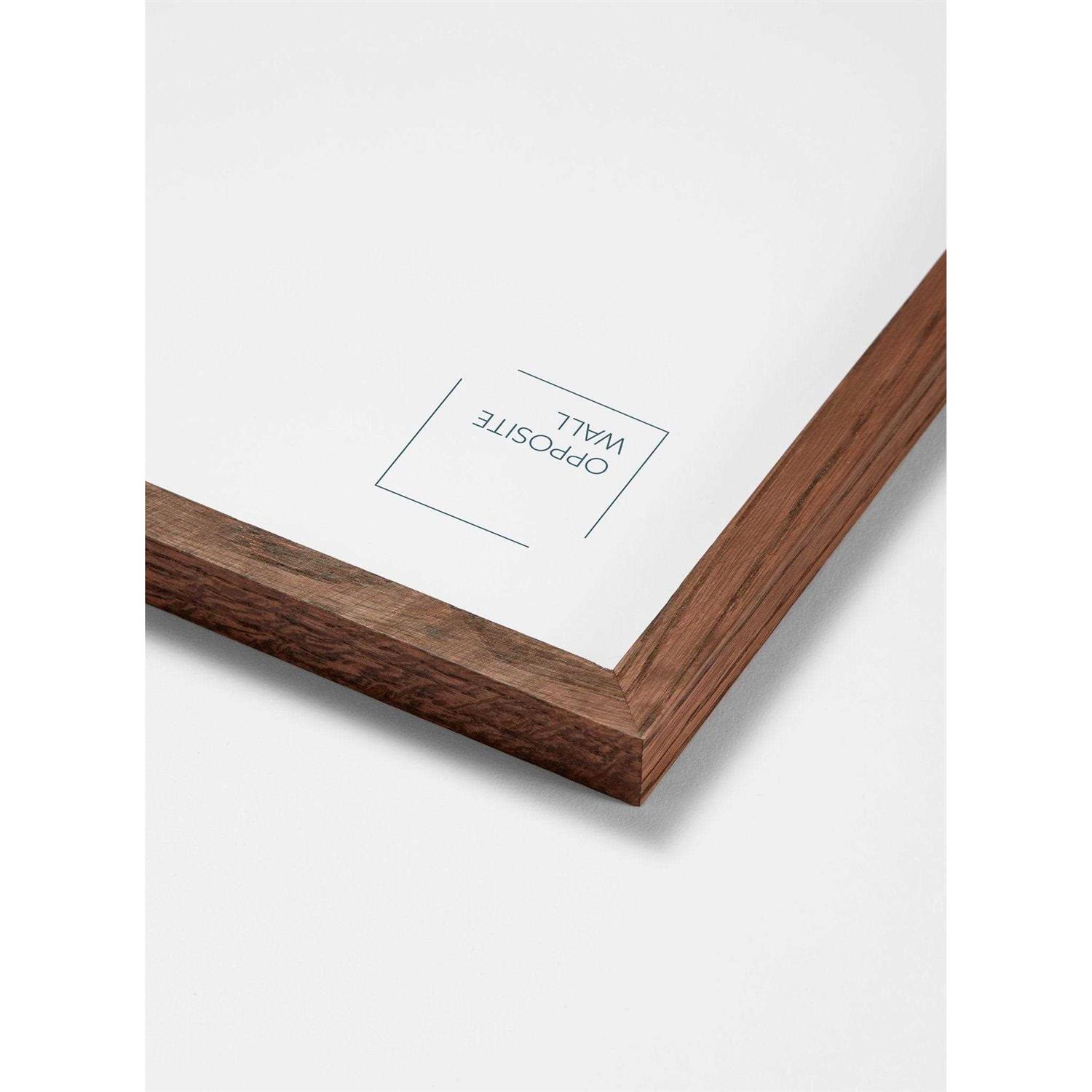 Opposite Wall Solid Oak Wood Picture Frame Poster Frame Wall Photo Frame