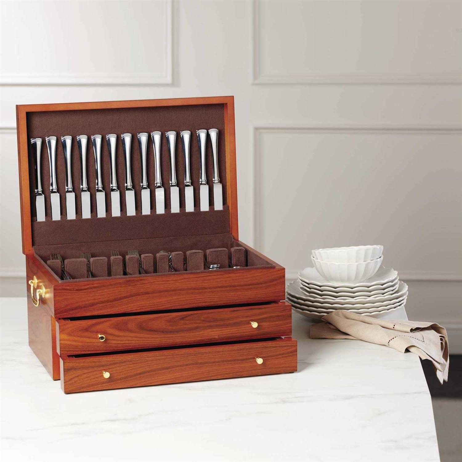 Lenox Rosewood Flatware Chest