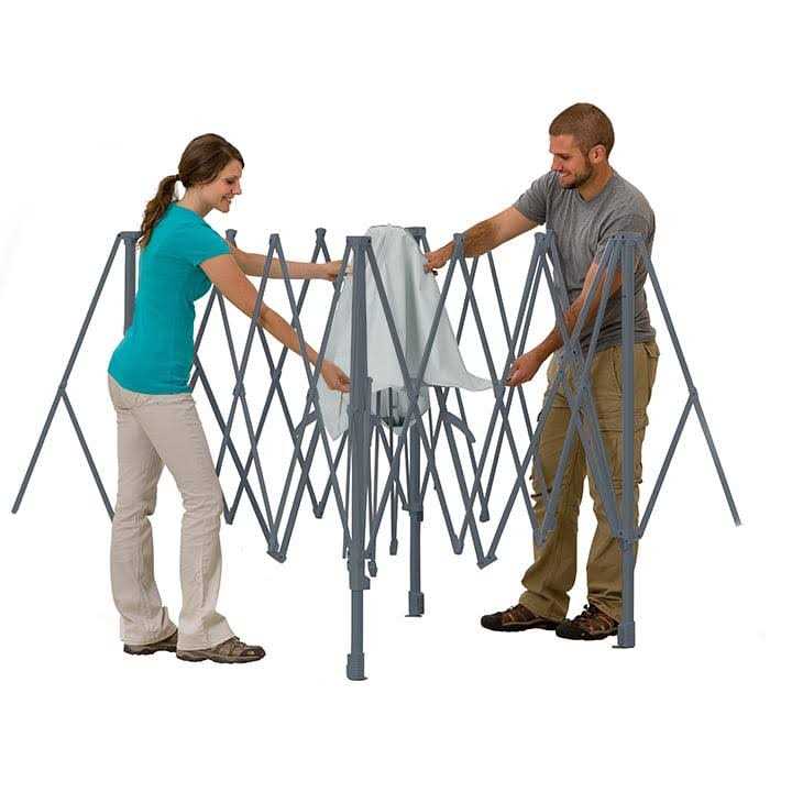 Ozark Trail 14′ x 14′ Instant Lighted Canopy for Camping